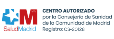Centro autorizado por la Consejería de Sanidad de la Comunidad de Madrid. Registro CS-20128.